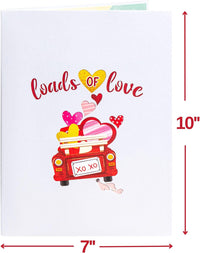 Thumbnail for Loads of Love Oversized Pop Up Card with Keepsake