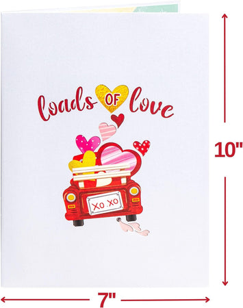 Loads of Love Oversized Pop Up Card with Keepsake