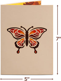 Thumbnail for Fall Butterflies Pop Up Card