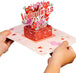 Happy Valentines Day Pop Up Card - Frndly 5" x 7"