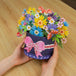 Festive Flower Box Pop Up Card - Frndly 10" Inch Bouquet