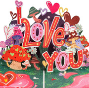 I Love You So Mush Frndly Pop Up Card - 8