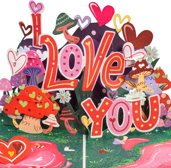 I Love You So Mush Frndly Pop Up Card - 8