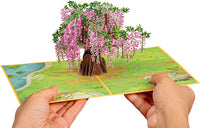 Thumbnail for Wisteria Pop Up Card - Pop of Art