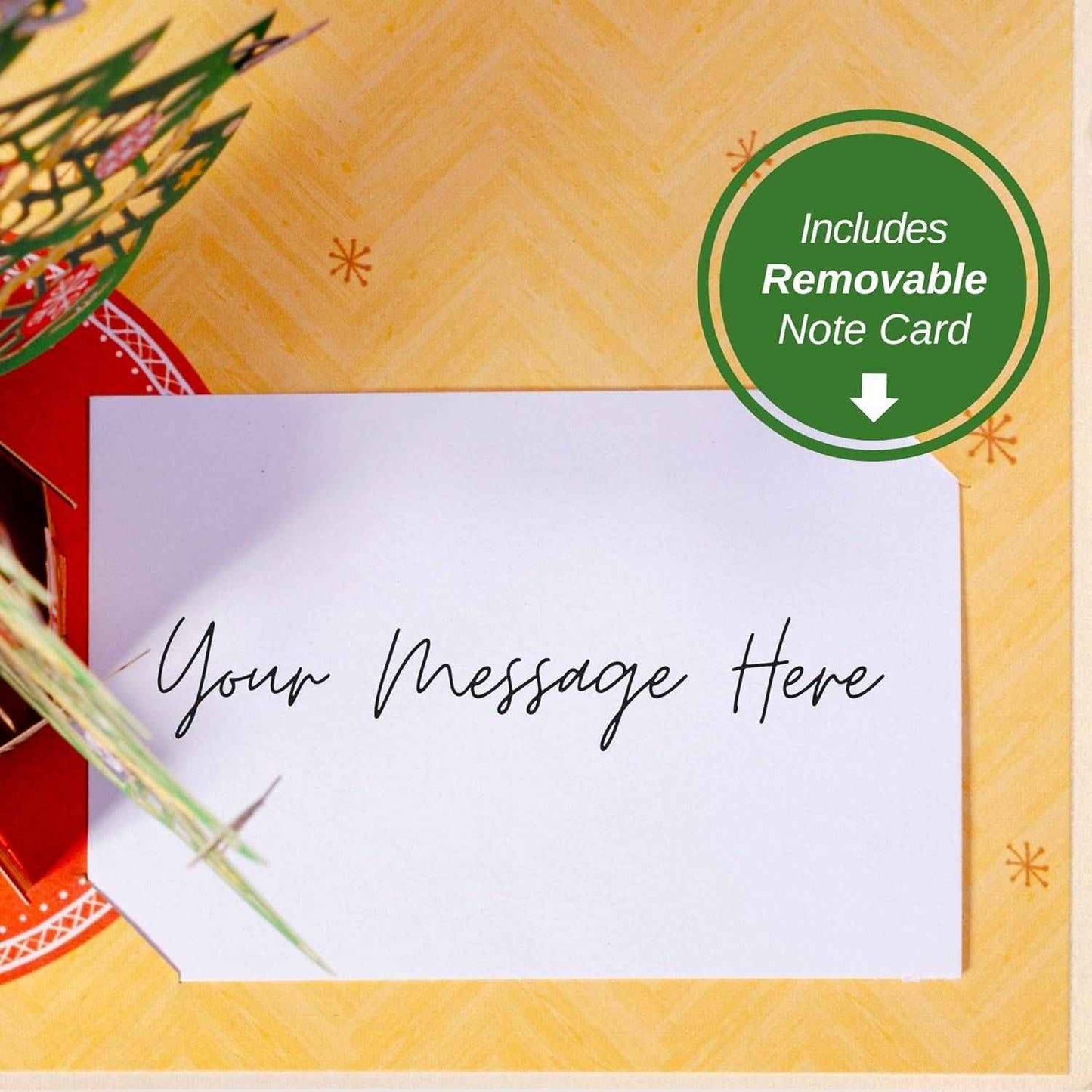 Christmas Tree Pop Up Card