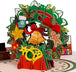 Christmas Wreath Pop Up Christmas Card