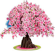 Cherry Blossom Tree Oversized Pop Up Card with Keepsake