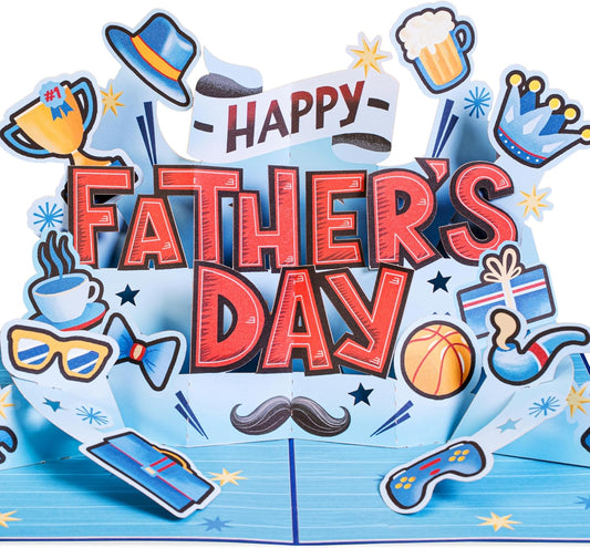 Greatest Dad Pop Up Card