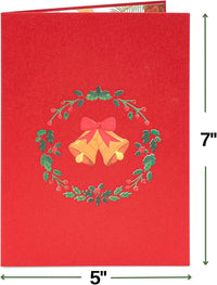 Thumbnail for Christmas Flowers Pop Up Card