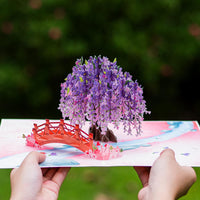 Thumbnail for Wisteria - Frndly Pop Up Card