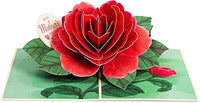 Thumbnail for Red Camellia Pop Up Card