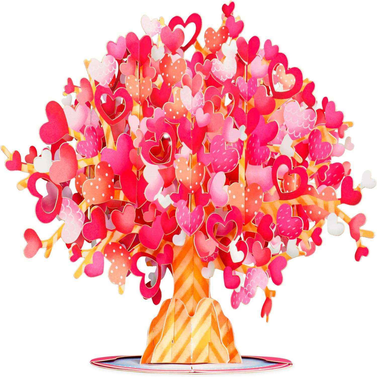 Heart Tree Oversized Pop Up Card with Keepsake – Paper Love