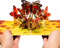 Thumbnail for Fall Butterflies Pop Up Card