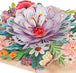 Floral Bliss 3D Pop Up Card - 8" x 6"