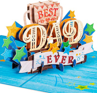 Thumbnail for Best Dad Ever Pop Up Card