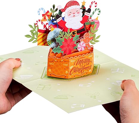 Merry Christmas Pop Up Card