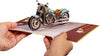 Motorcycle Pop Up Father's Day Card