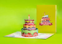 Thumbnail for Happy Birthday Cake Pop Up Card