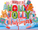 Holly Jolly Pop Up Christmas Card