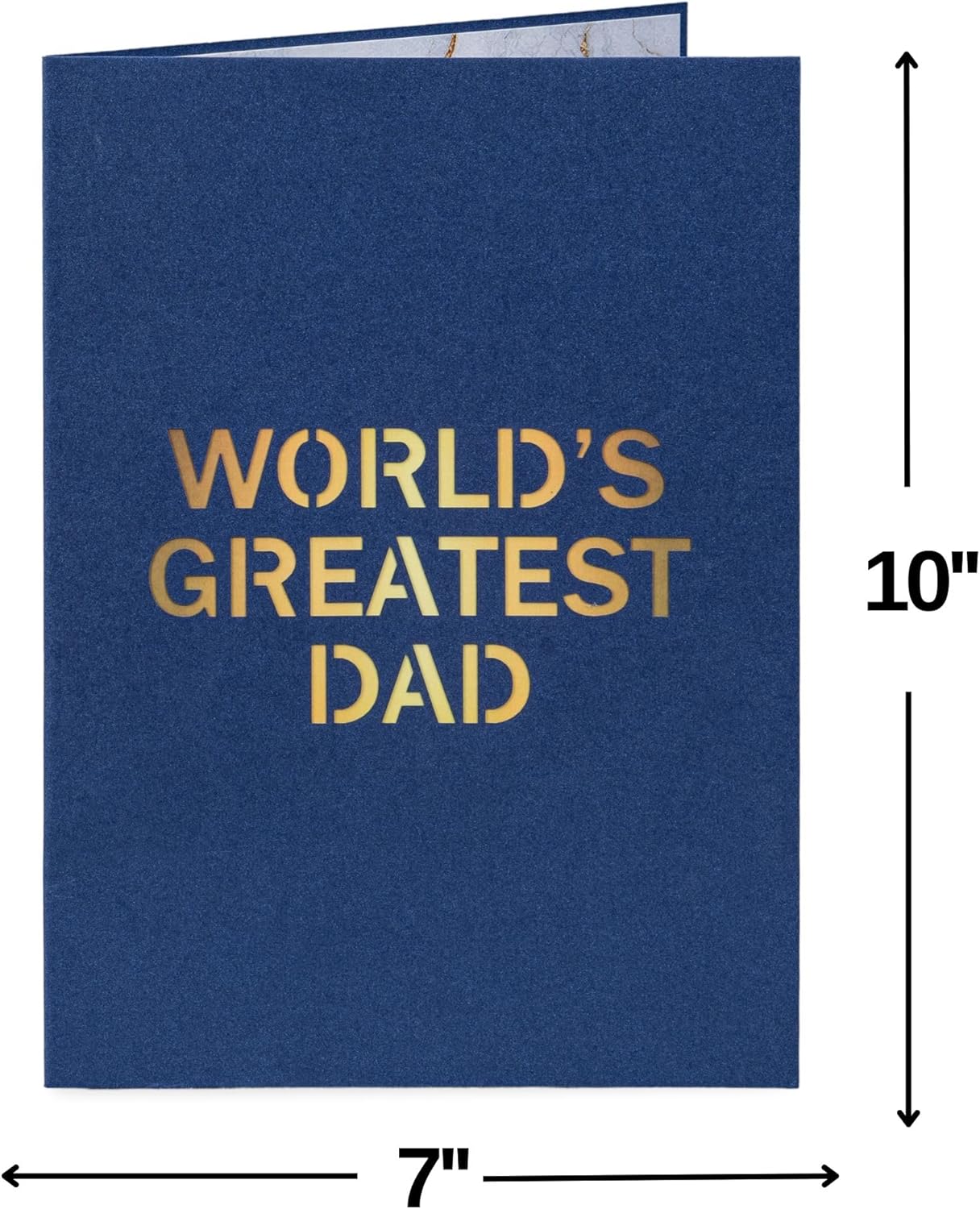 Dad Trophy Pop Up Card for Special Celebrations