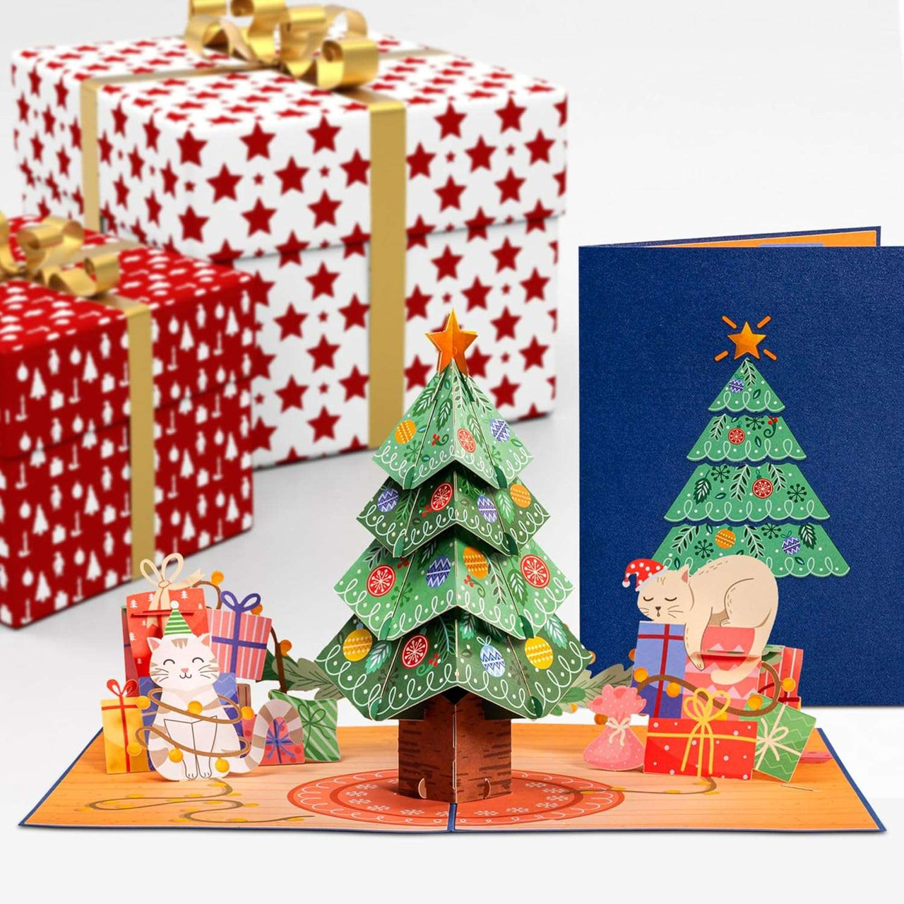 Christmas Tree Pop Up Card