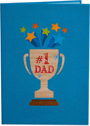 Best Dad Ever Pop Up Card