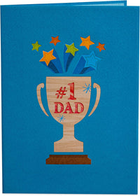 Thumbnail for Best Dad Ever Pop Up Card