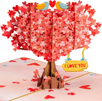 Love Tree Frndly Pop Up Card 100% Recycled and Eco-Friendly