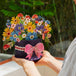 Festive Flower Box Pop Up Card - Frndly 10" Inch Bouquet