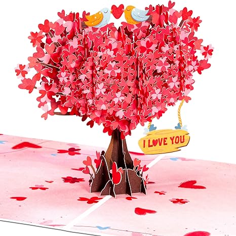 Love Tree Pop Up Card