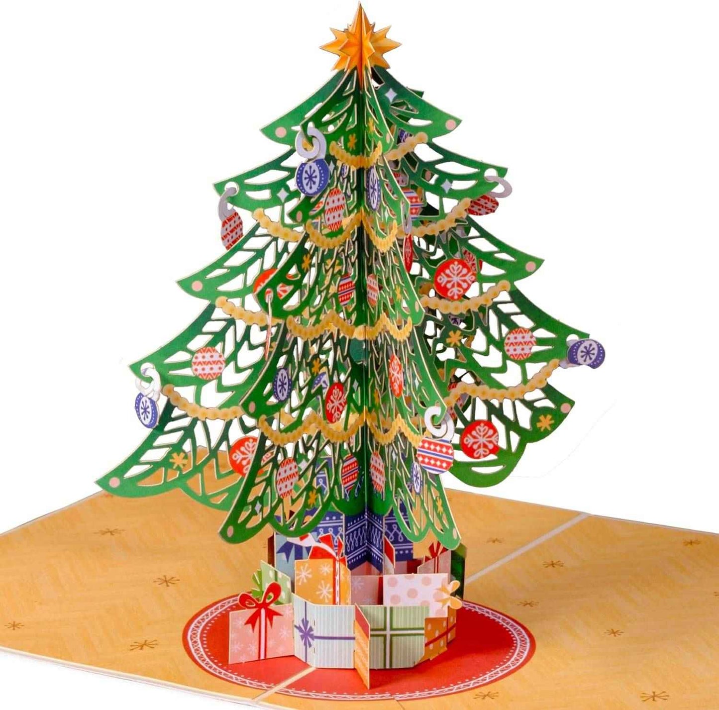 Christmas Tree Pop Up Card