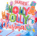 Holly Jolly Pop Up Christmas Card