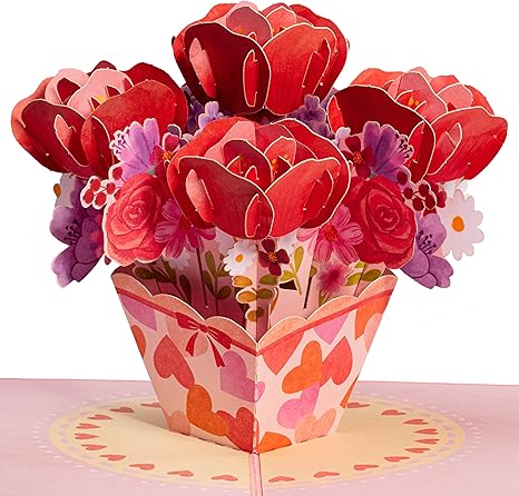 Roses Pop Up Card