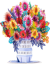 Thumbnail for HugePop Exotica Flower Bouquet Pop Up With Detachable Flowers