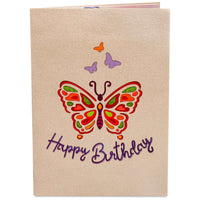 Thumbnail for Birthday Butterfly Pop Up Card