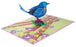 Blue Bird Pop Up Card