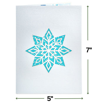 Snowflake Pop Up Card