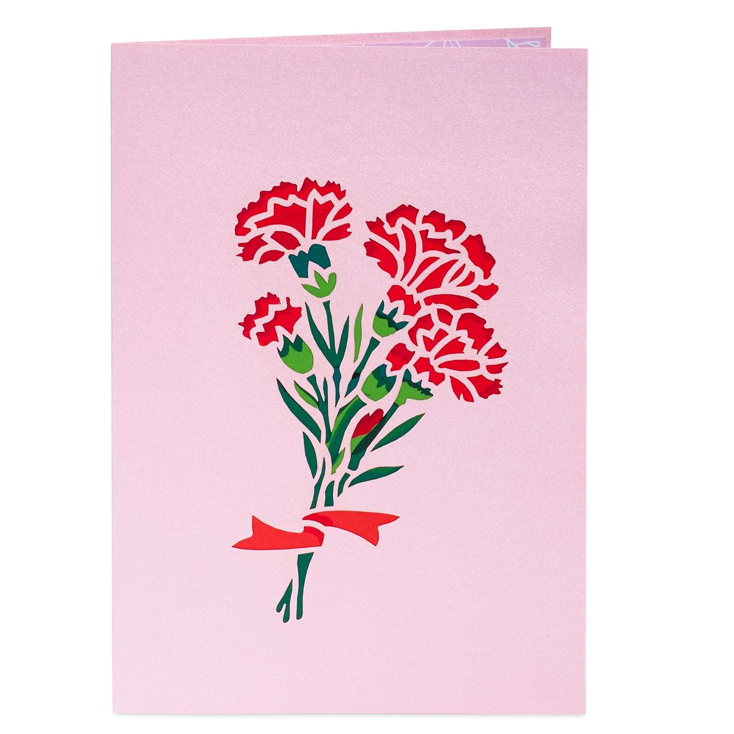 Carnations Pop Up Card