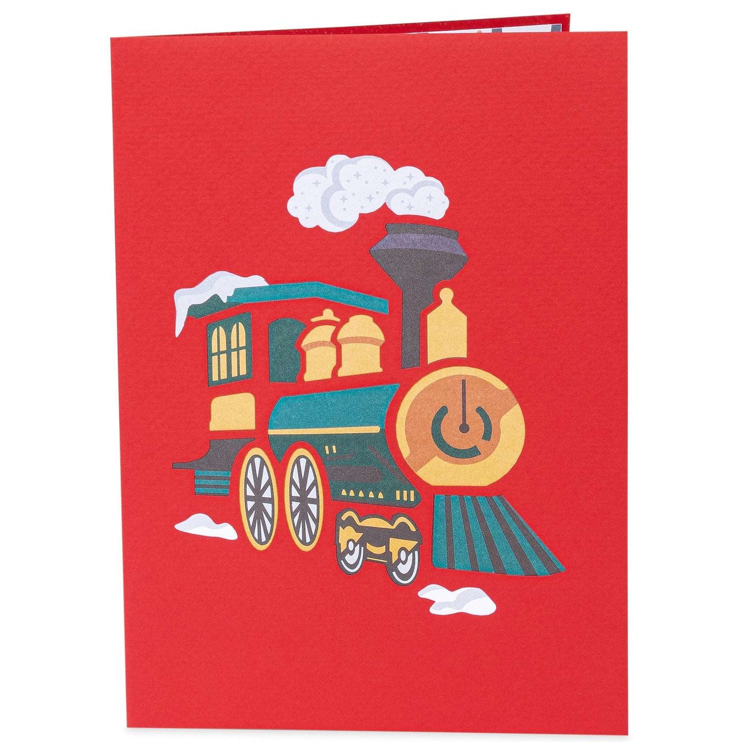 Christmas Train Pop Up Card