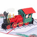 Christmas Train Pop Up Card