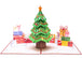 Merry Christmas 5 Pack Bundle Pop Up Cards