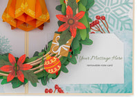 Thumbnail for Christmas Wreath Pop Up Card