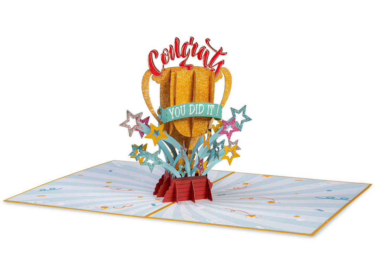 Congrats Pop Up Graduation Card