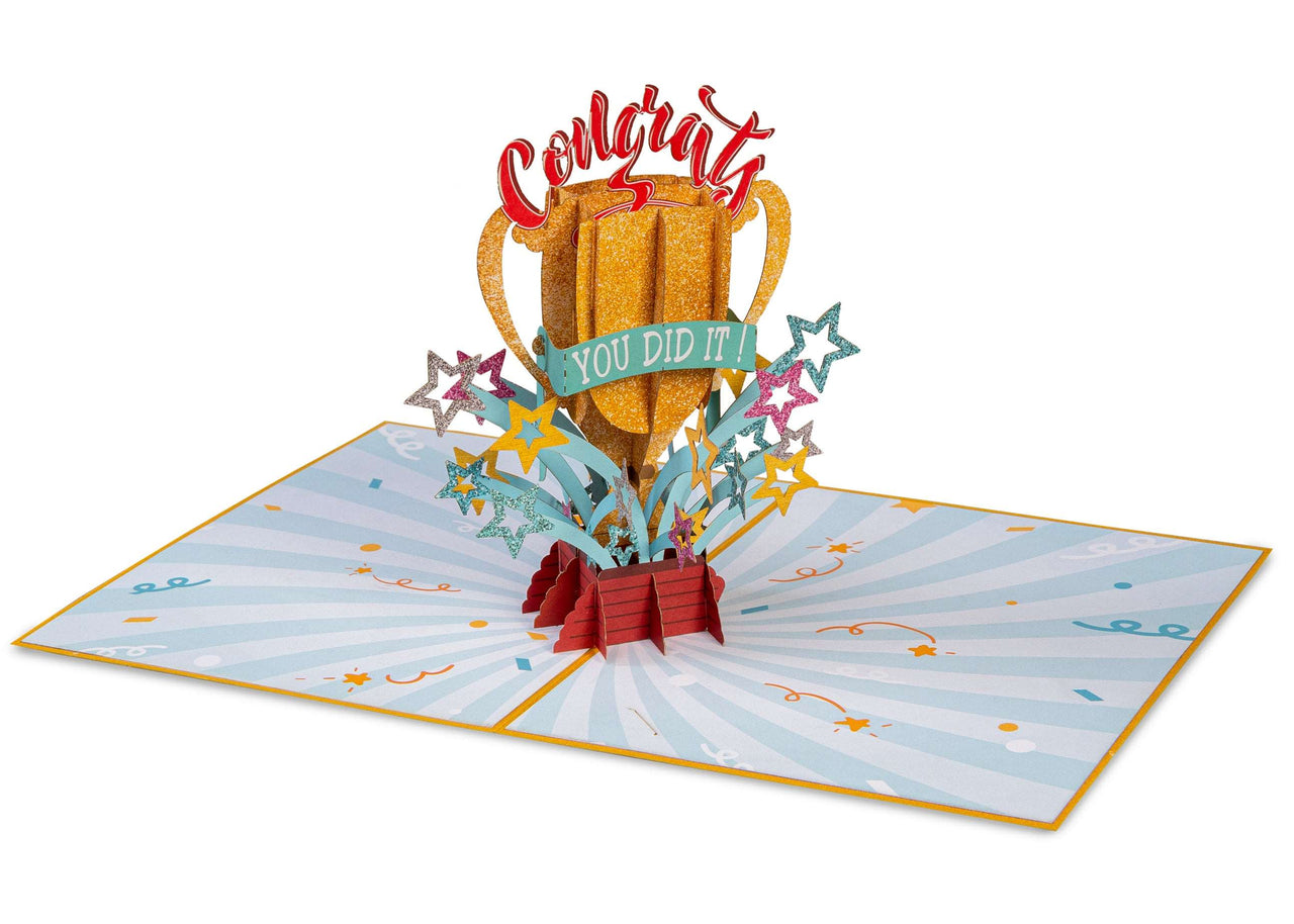 Congrats Pop Up Graduation Card