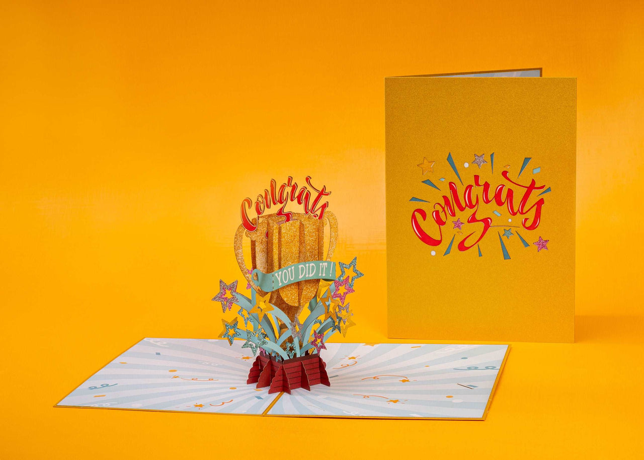 Congrats Pop Up Graduation Card