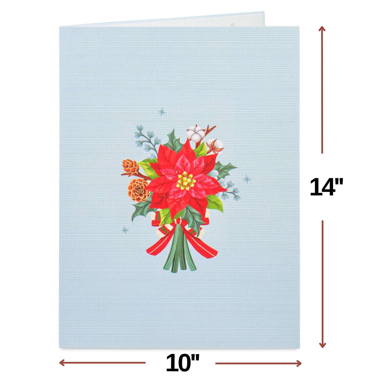 HugePop Christmas Spirit Flower Bouquet Pop Up