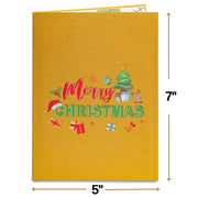 Merry Christmas Pop Up Card