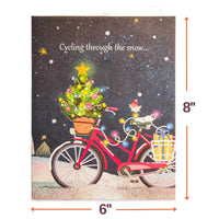 Thumbnail for Christmas Bike Frndly Pop Up Card, 8