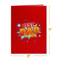 Thumbnail for Best Dad Pop Up Card