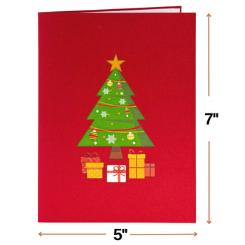 Christmas Tree Pop Up Card